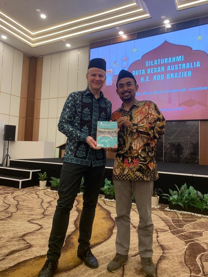 Pendiri KLI bersama Duta Besar Australia untuk Indonesia, H.E. Rod Brazier